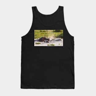 Hippos of Lake Manyara #4 Tank Top